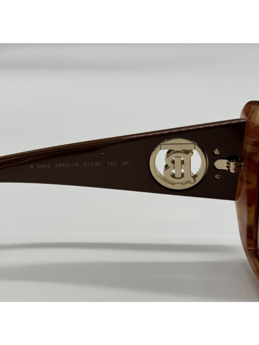 Burberry Be4344 394013 Cat Eye Sunglasses Authentic NEW - Picture 8 of 10